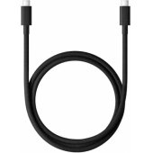 USB-C kabelis 4.0 6A 100W 1m juodas