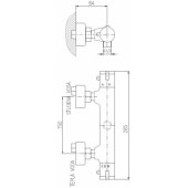 Shower Mixer DTRM80.5