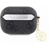 4G Script Charms Case for Airpods Pro 2 Black