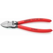 KNIPEX side cutters 72 01 160, for plastic, cutting pliers (red, lengt