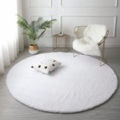 Strado Rabbit round rug Strado 200x200 White (White) universal