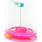 Duvo+ DUVO+ žaislas katei „HAPPY HOOP“, rožinis, 26cm 1717042