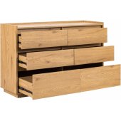 SACHA 120x40xH80cm Melamine with Oak Bark