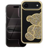 Teddy Bear dėklas iPhone 17 Air, auksinis