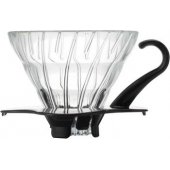 Hario Zaparzacz przelewowy szklany Drip V60-01