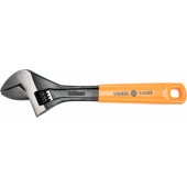 Vorel Adjustable seamed type wrench 300mm rubber handle (54068)