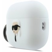 Silicone Karl Head 3D Apple AirPods Pro 3 White