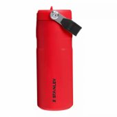 The IceFlow Bottle Flip Straw 2.0 0,47L raudona