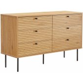 LINE 12x40xH75cm Melamine with Oak Bark