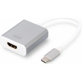 Adapter USB-C -> HDMI 4K 30Hz with audio white