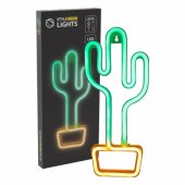 SNL07GN Style Neon Lights CACTUS Green/ Yellow