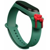 Xiaomi Mi Band 5/ 6 žalia kalėdinė dovana
