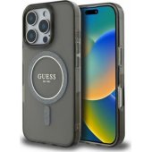 IML Glitter Circle MagSafe dėklas iPhone 16 Pro, juodas