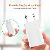 C02 USB 5V | 2A 10W , baltas