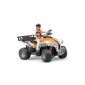 Quad with driver