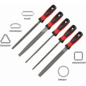 Dedra metalinių išmušiklių rinkinys 200MM 5 SET, visų formų 06C007