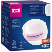 Discreet Elegance vienkartiniai įklotai į liemenėlę, balti, 40 vnt.
