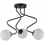 Lampa sufitowa Sigma Lampa sufitowa LED Ready czarna do pokoj