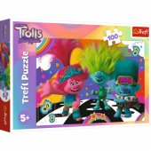 _6833023 TREFL TROLLS Puzzle Trolls 3, 100 pcs.