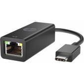 HP Adapter USB-C (male) > RJ45 (female) (black, 10cm)