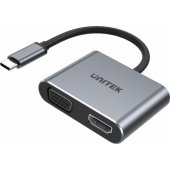 Unitech V1126A USB grafikos adapteris, pilkas