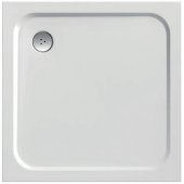 Perseus Pro Chrome 800x800 mm White