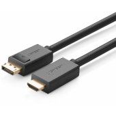 10202 DisplayPort į HDMI kabelis 4K 30 Hz 2m juodas