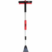 Snow scraper with brushes 88-118cm