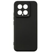 Xiaomi 14 silikoninis dėklas, juodas