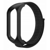 Mi Band 5/ 6/ 7 nailoninis dirželis, juodas