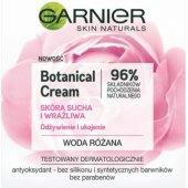 Garnier Skin Naturals Botanical Rose Water Cream to nourish and soothe