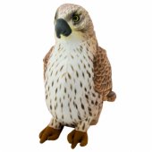 Plush Toy Peregrine Falcon Bird Brown 30cm