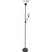 GTV floor lamp Benfica 60W E27+E14 standing floor lamp black