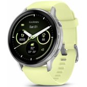 Venu 4 45mm Silver with Citron Silicone Band 010-03014-02