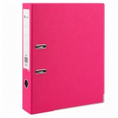 _8491295 A4/ 80mm Document Binder with Lever Mechanism, Pink