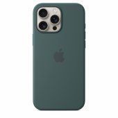 iPhone 16 Pro Max Silicone Case with MagSafe - Lake Green MA7V4ZM/ A
