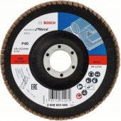 _8190828 Bosch BOSCH žiedlapinis šlifavimo diskas 125mm X431 P 40 STANDARD FOR M