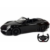 Porsche 911 Carrera S Remote Control Car RC Rastar Black 1:12