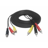 3RCA - 3-RCA | 1,2 m | juodas