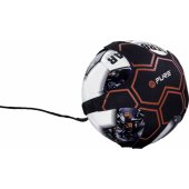 Futbolo treniruoklis, juodas/ raudonas