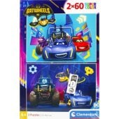 _6833937 Clementoni Puzzle 2x60 elements Batwheels