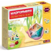 Magformers MAGFORMERS MANO PIRMASIS PASTELINIŲ SPALVŲ RINKINYS 30 VNT.