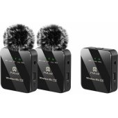 PU3154B belaidis prisegamas mikrofonas 2 TX + 1 RX