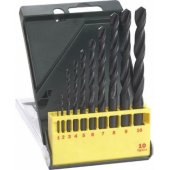 Bosch HSS-R metalui grąžtų rinkinys, 10 vnt.