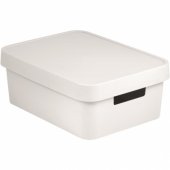 Curver INFINITY 11L White Container with Lid