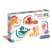 My First Puzzles 2-3-4-5 SEA ANIMALS Clementoni 20835
