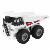 RC Remote Controlled Dump Truck with Lights and Sounds White 1:24