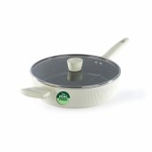 RH03871C Cote 28 cm Saute Pan, Cream