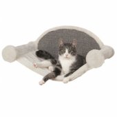 Trixie Wall-mounted hammock, 54 � 28 � 33 cm, cream-colored