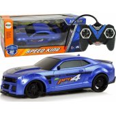 Remote Controlled Sports Car 1:24 Racing Blue Tinted Windows